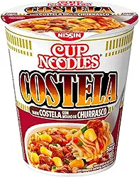 Kit 3un Macarrão Instantâneo Cup Noodles Costela 68g