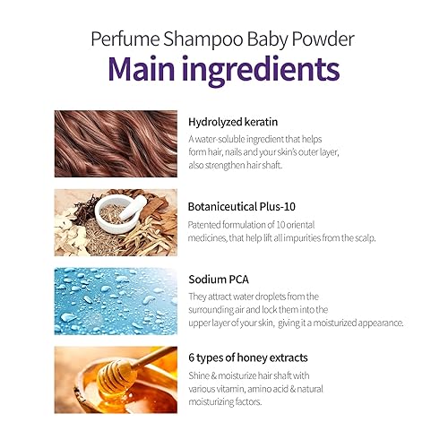 Miniatura 8 de Champú Perfume Oficial (Aroma a Polvo para Bebés - 16.90 Fl Oz)
