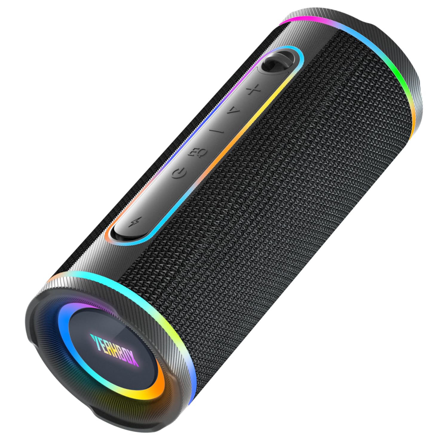 YEAHBOX X-Boom Go Portable Bluetooth Speaker, Max 40W Hi-Fi Sound, Dome Tweeter & Track Bass Driver, Dual EQ Modes, IP65 Waterproof, RGB Light Show, TWS Stereo Pairing, Bluetooth 5.4, 10H Playtime-image-16