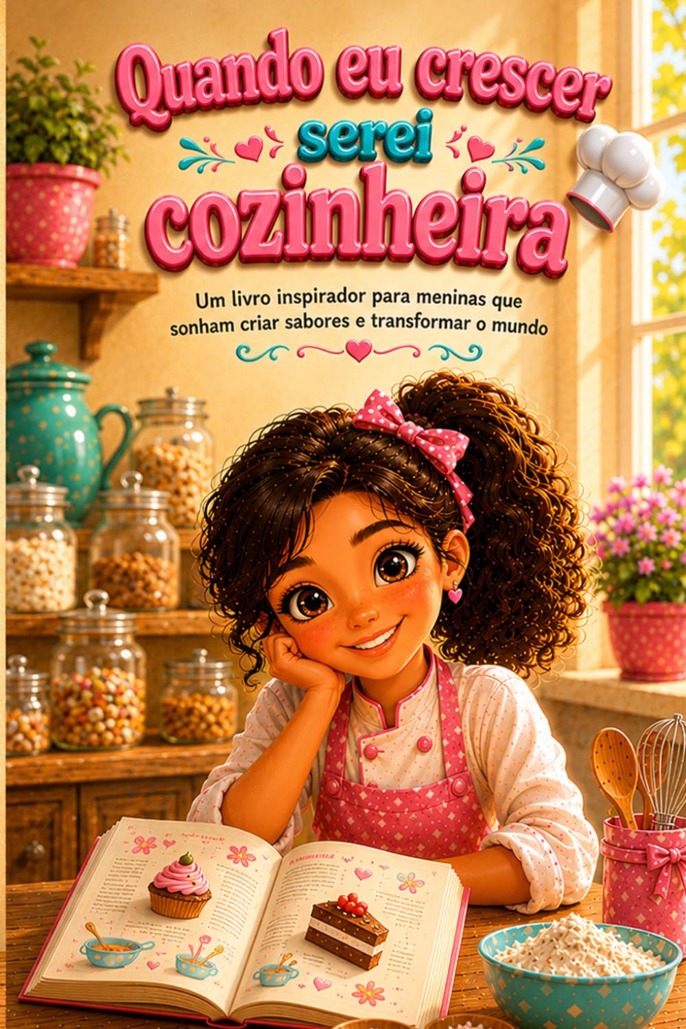 Quando eu crescer serei cozinheira: Um livro inspirador para meninas que sonham criar sabores e transformar o mundo