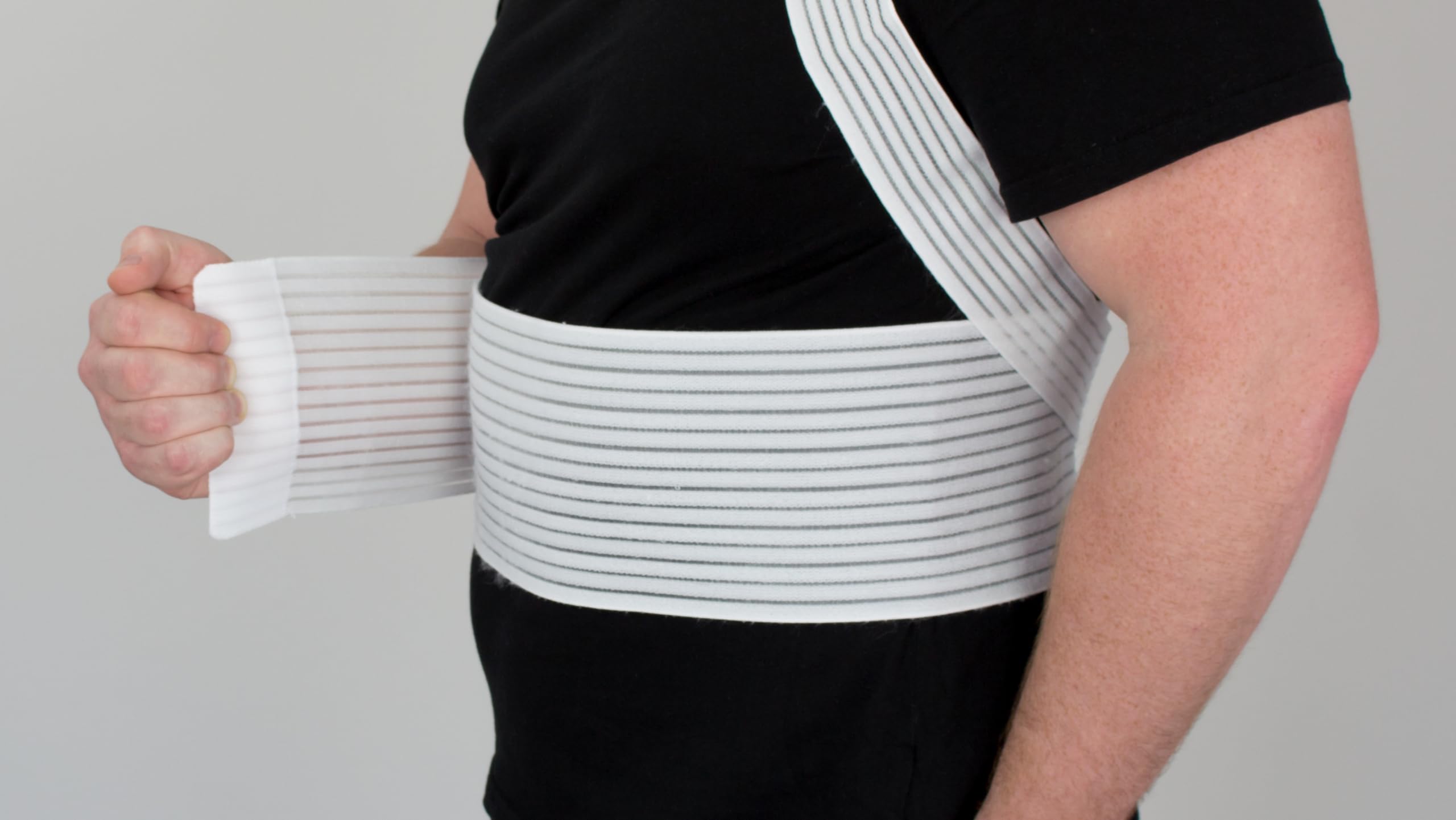 Hydas Geradehalter mit Stützgürtel, XXL - unterstützt eine aufrechte Körperhaltung, Haltungskorrektur, Made in Germany