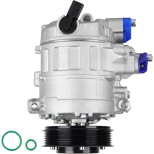 TadaMark Air Conditioner AC Compressor with Clutch Fit for Audi A3 2.0L 2006-2007 Fit for VW for Beetle 1.8L 2014 2015 for Tiguan 2009-2017 for Jetta 2006-2016