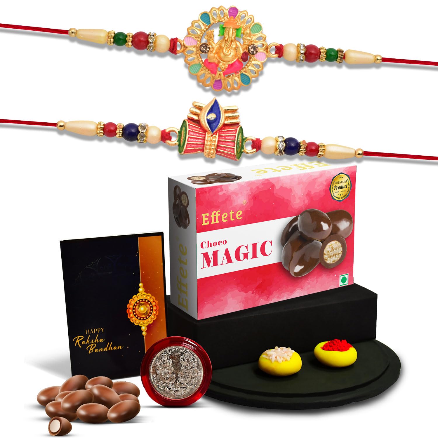 See full amazon price history chart for Oblivion Rakhi combo Gift For Brother with Crispy Chocolate | Golden color Ganesh Rakhi | Rakhi Gift for Brother/Sister | New Rakhi | Rakhi Set Of 2| With Greeting Card,Roli-Chaval,Coin(K2_529+530_CM32) Oblivion Rakhi combo Gift For Brother with Crispy Chocolate | Golden color Ganesh Rakhi | Rakhi Gift for Brother/Sister | New Rakhi | Rakhi Set Of 2| With Greeting Card,Roli-Chaval,Coin(K2_529+530_CM32) (B0B5N3CJM6) Amazon Price History, Amazon Price Tracker
