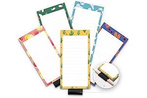 Essential Magnetic Notepad Set for Every Fridge