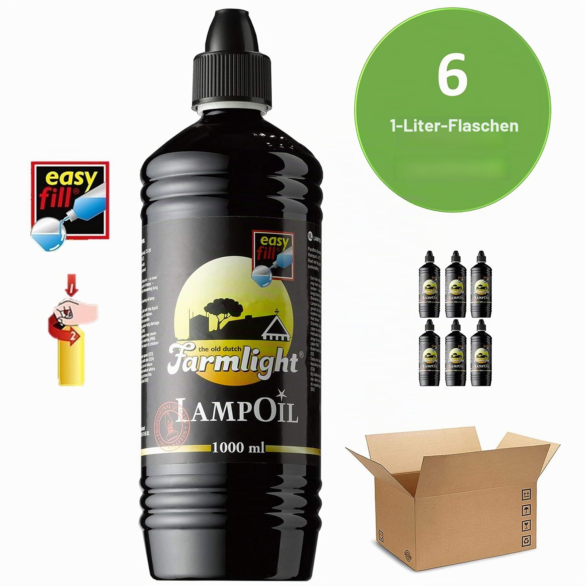 Lampoil 6x1L