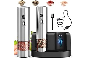 Electric Black Pepper Grinder: The Perfect Tabletop Spice Companion