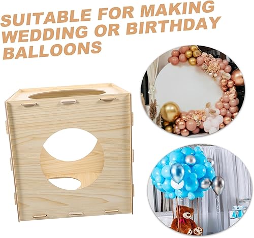 Miniatura 5 de Gadpiparty Soporte de arco de caja para decoración de arco de boda, decoración de boda, caja de medición de globos, medidor de globos plegable, arco