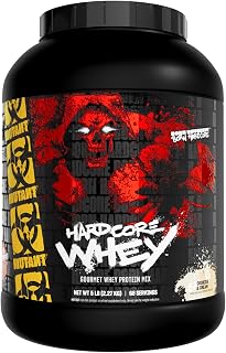 Mutant Hardcore WHEY | 100% Pure Whey Protein | 24g Protein, Fast-digesting whey Protein Isolate Plus whey Protein hydrolysate | 70 Servings | 5 LB | Cookies & Cream