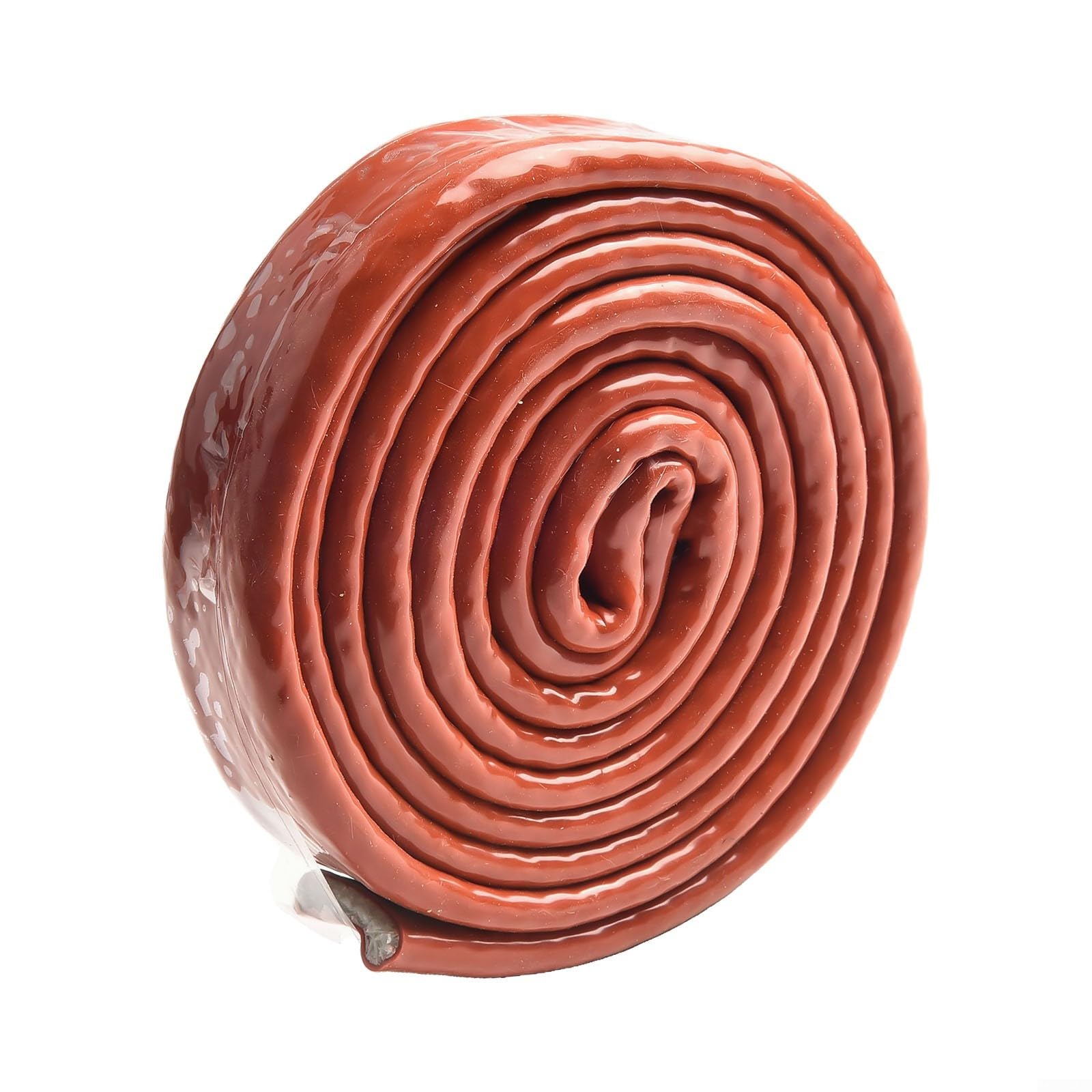 Guaina protettiva per cavi in fibra di vetro in silicone resistente al calore, protezione per condutture resistenti al fuoco ad alta temperatura, 1,5 m (10 mm)
