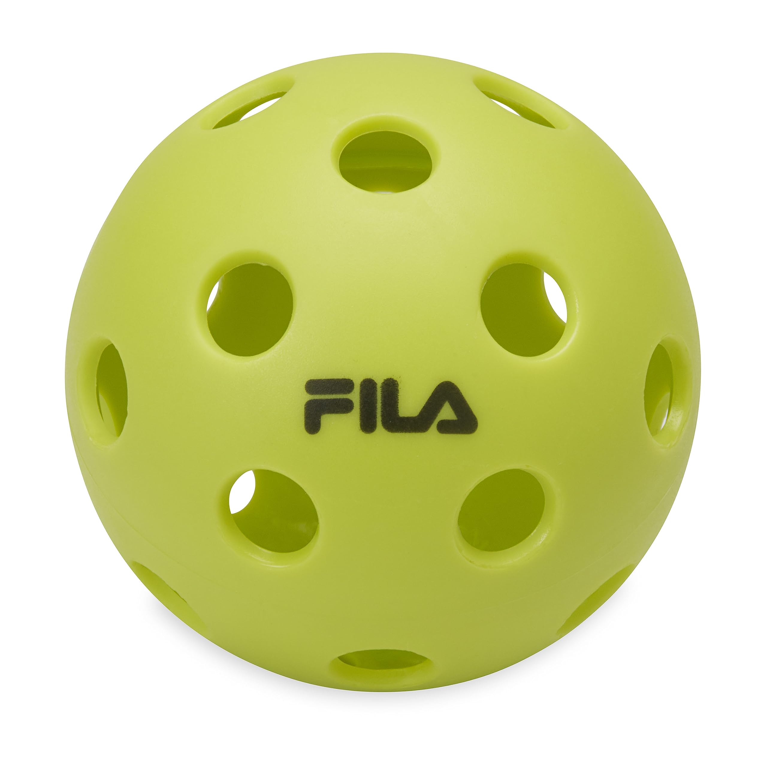 FILA Accessories Palline da pickleball per interni, ufficiali per interni, misura regolamentare, con 26 fori