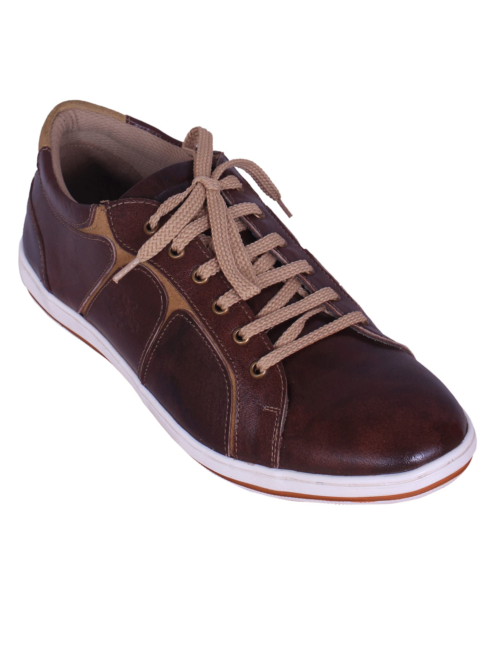 Buckaroo Miller FullGrain Natural Leather Brown Casual Shoes for Mens: Size UK 11 (B09SFZQP4B) Amazon Price History, Amazon Price Tracker