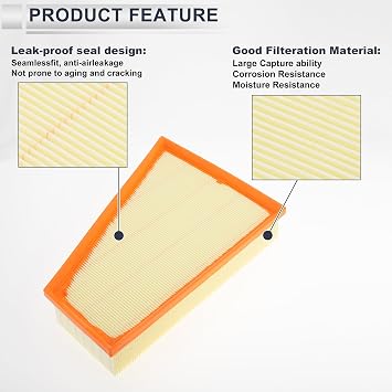 Car Engine Air Filter for Ford Mondeo IV 2.0 TDCi 07-14