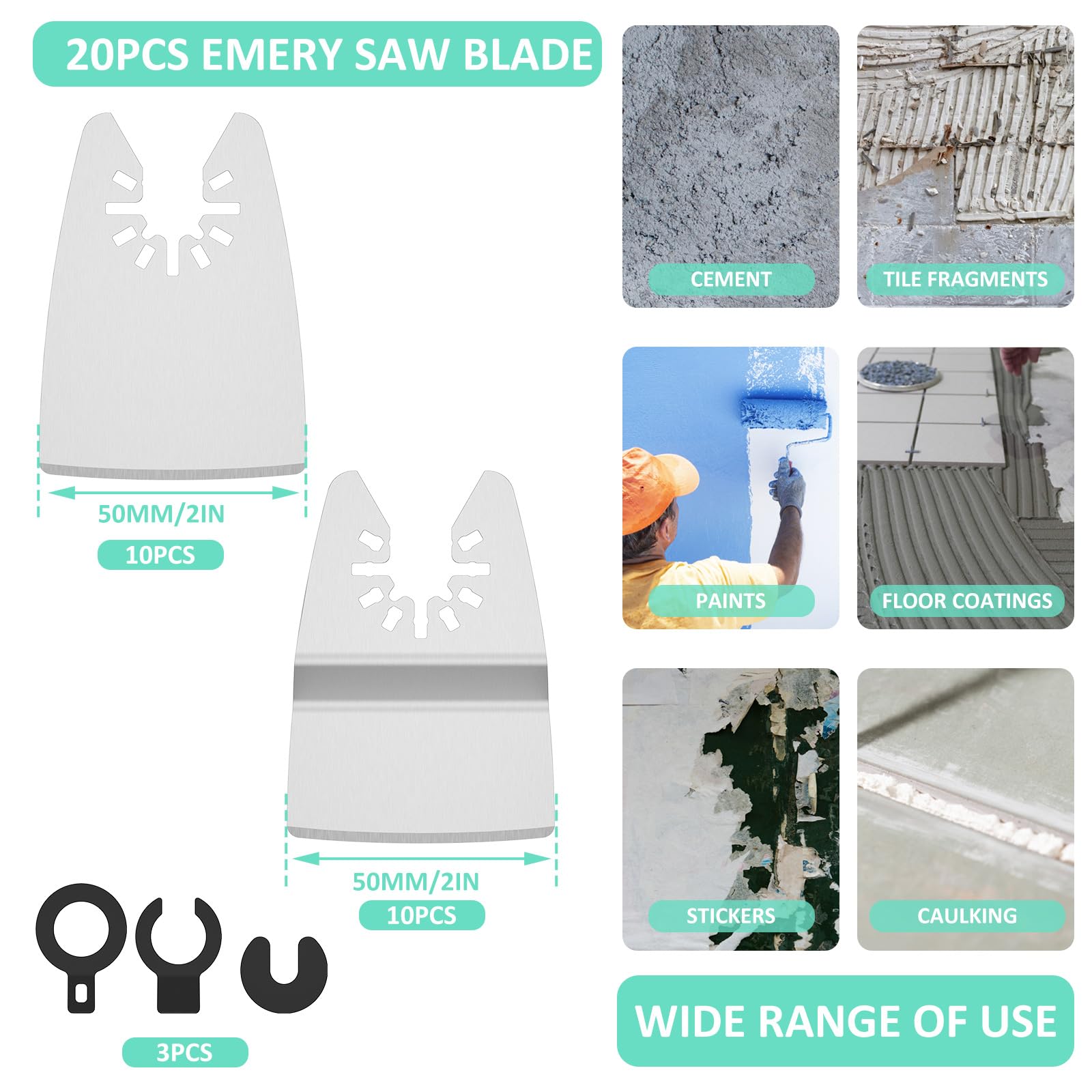 Lot 10 Grattoirs Multi En Acier Inoxydable Poignées