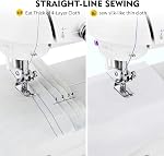 Magicfly Mini Sewing Machine for Beginner, Dual Speed Portable Sewing Machine with Extension Table, Light, Sewing Kit for Household, Travel