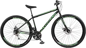 Bicicleta Aro 29 Rino Atacama 21v Aço Carbono Freio A Disco