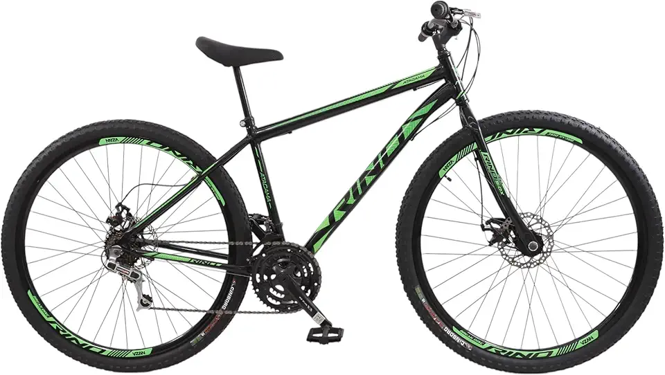 Bicicleta Aro 29 Rino Atacama 21v Aço Carbono Freio A Disco