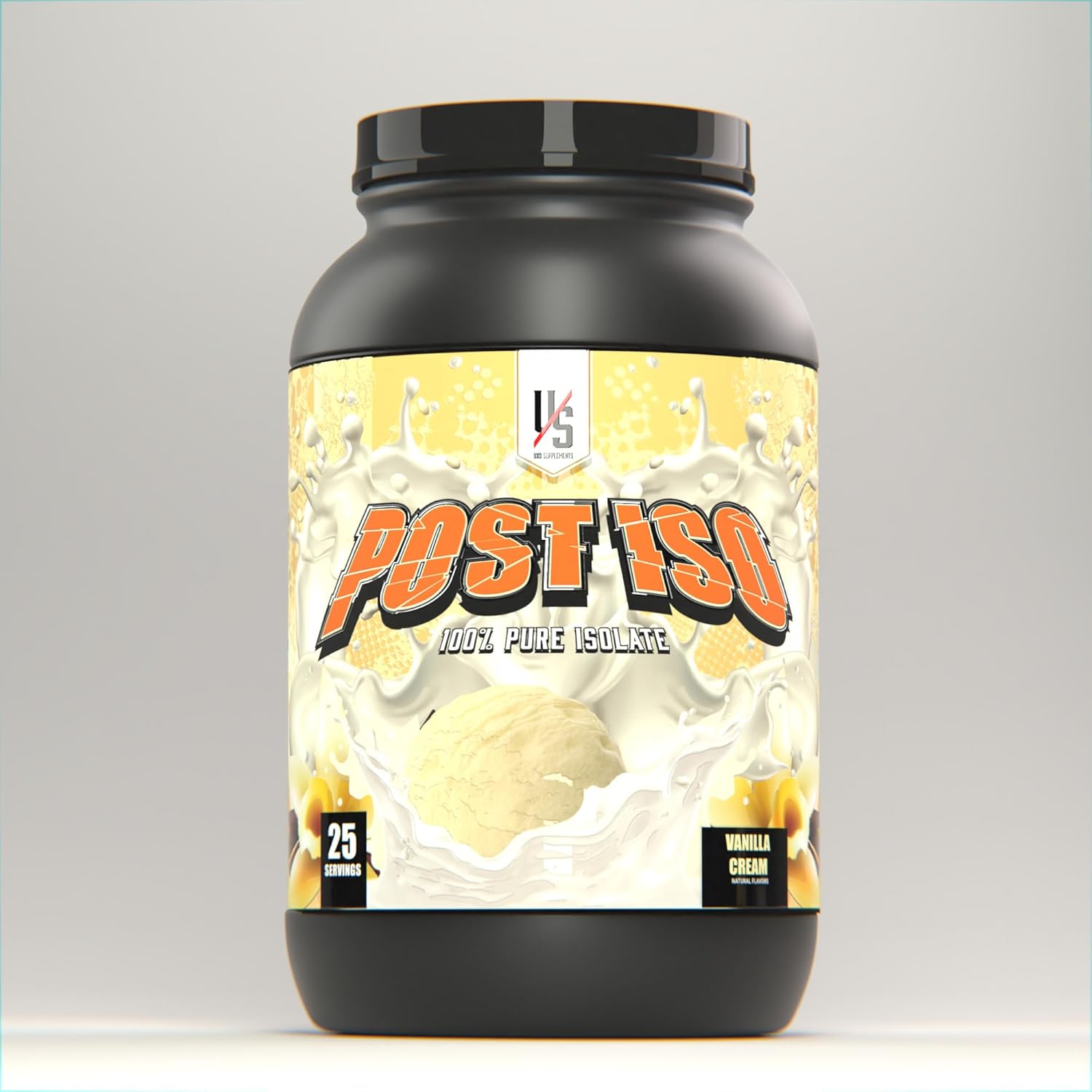UXO Supplements: Post ISO, 100% Protein Isolate, 24g of Protein, Amazing Flavors, Smooth Consistency, Digestive Enzymes, 25 Servings. (Blueberry Cobbler)