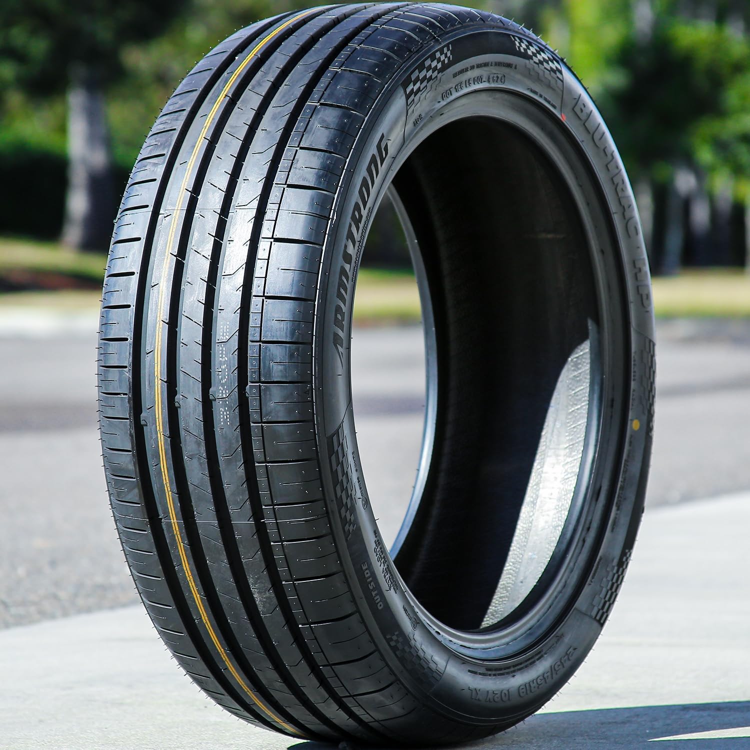 Armstrong Blu-Trac HP All-Season Truck/SUV High Performance Radial Tire-245/45R19 245/45/19 245/45-19 102Y Load Range XL 4-Ply BSW Black Side Wall UTQG 340AA