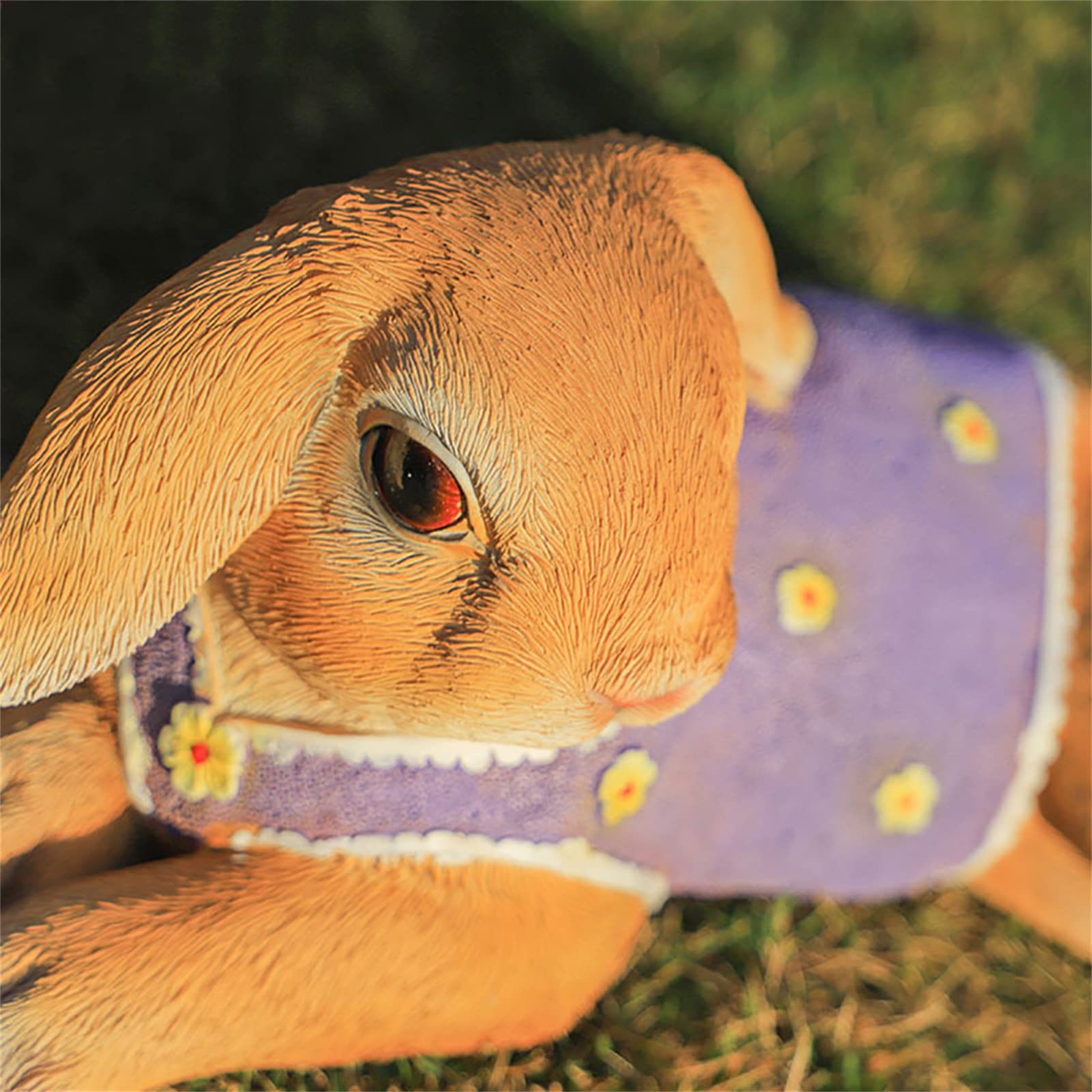 Bunny Decor Garden Yard Dekoracje na zewnątrz posągi królików i rzeźby, posąg królika wielkanocnego Wiosna Dekoracja domu Bunny Figurines