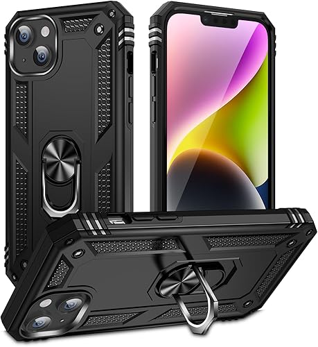 Vista 28 de Korecase Compatible con Funda para iPhone 8/Funda para iPhone 6/Funda para iPhone 7, Protección Extrema Armadura Militar de Doble Capa Resistente a