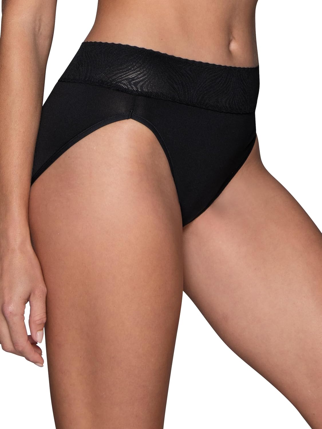 Vanity Fair Women's Effortless Panties for Everyday Wear, Buttery Soft Fabric & Lace