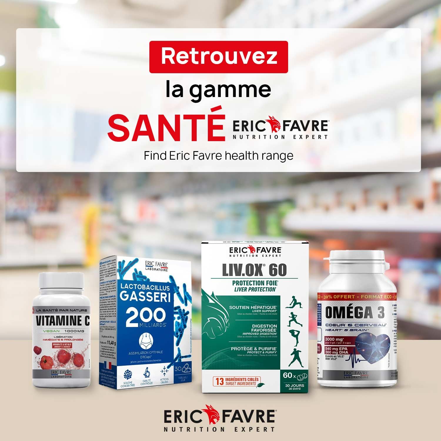 DETOX FOIE LIV.OX® 60 - Détoxifiant Foie, Soutien Hépatique, Stimule la Production de Bile - Chardon Marie Foie Detox, Millepertuis - Lot de 2 - Programme 60J Efficace - Eric Favre
