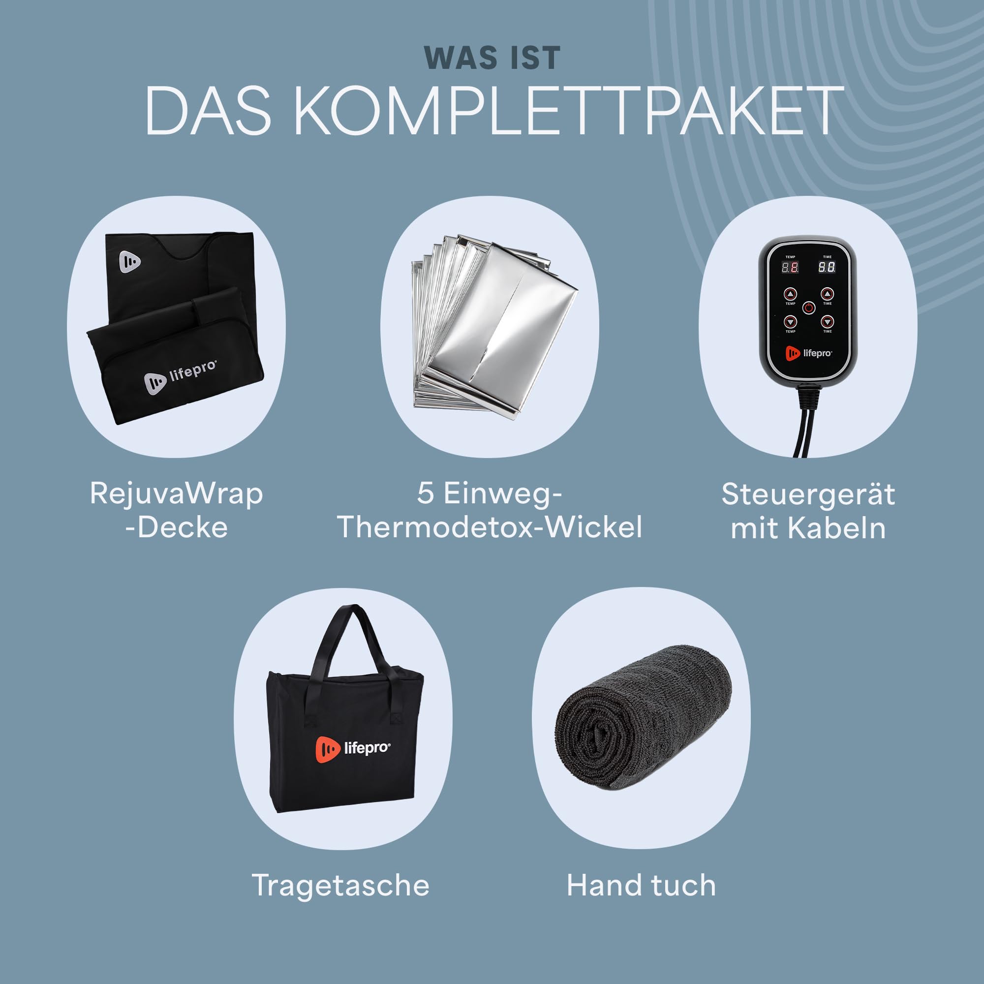 LifePro Infrarot Saunadecke – 9 Stufen Low EMF Ganzkörperwärme für Zuhause