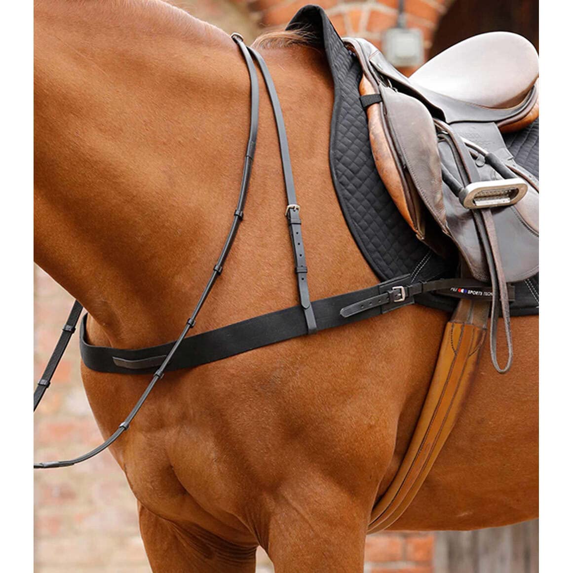 Paire De Sangles à Joues Ouvertes En Cuir – Ideal Equestrian, Taille Shetland, Neuves