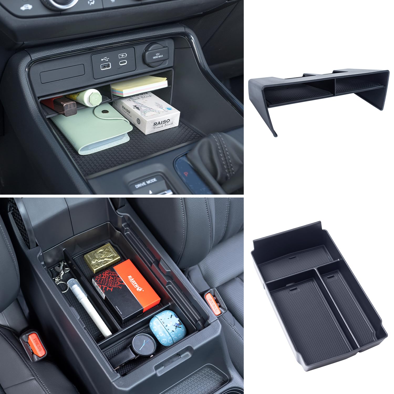 Amazon.com: 2PCS Center Console Organizer Set for 2023-2026 Honda