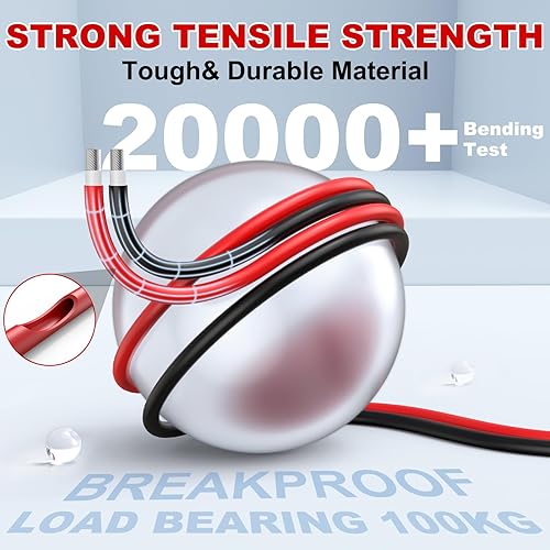 Miniatura 5 de Vansdon Cable de extensión de panel solar, kit de cable de extensión solar 10AWG de 50 pies con conectores impermeables hembra y macho para RV,