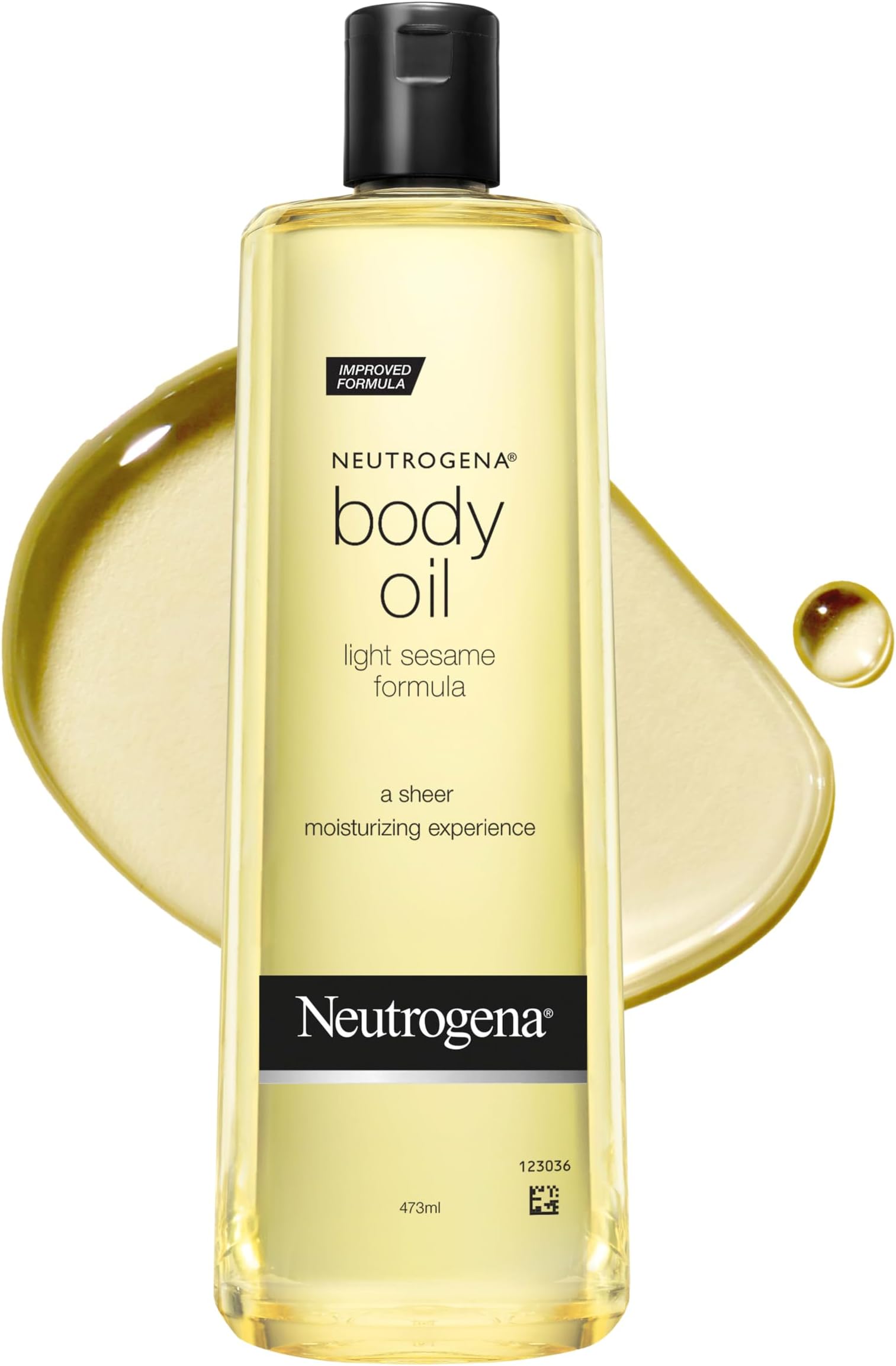 Neutrogena Body Oil Light Sesame Formula, 473ml