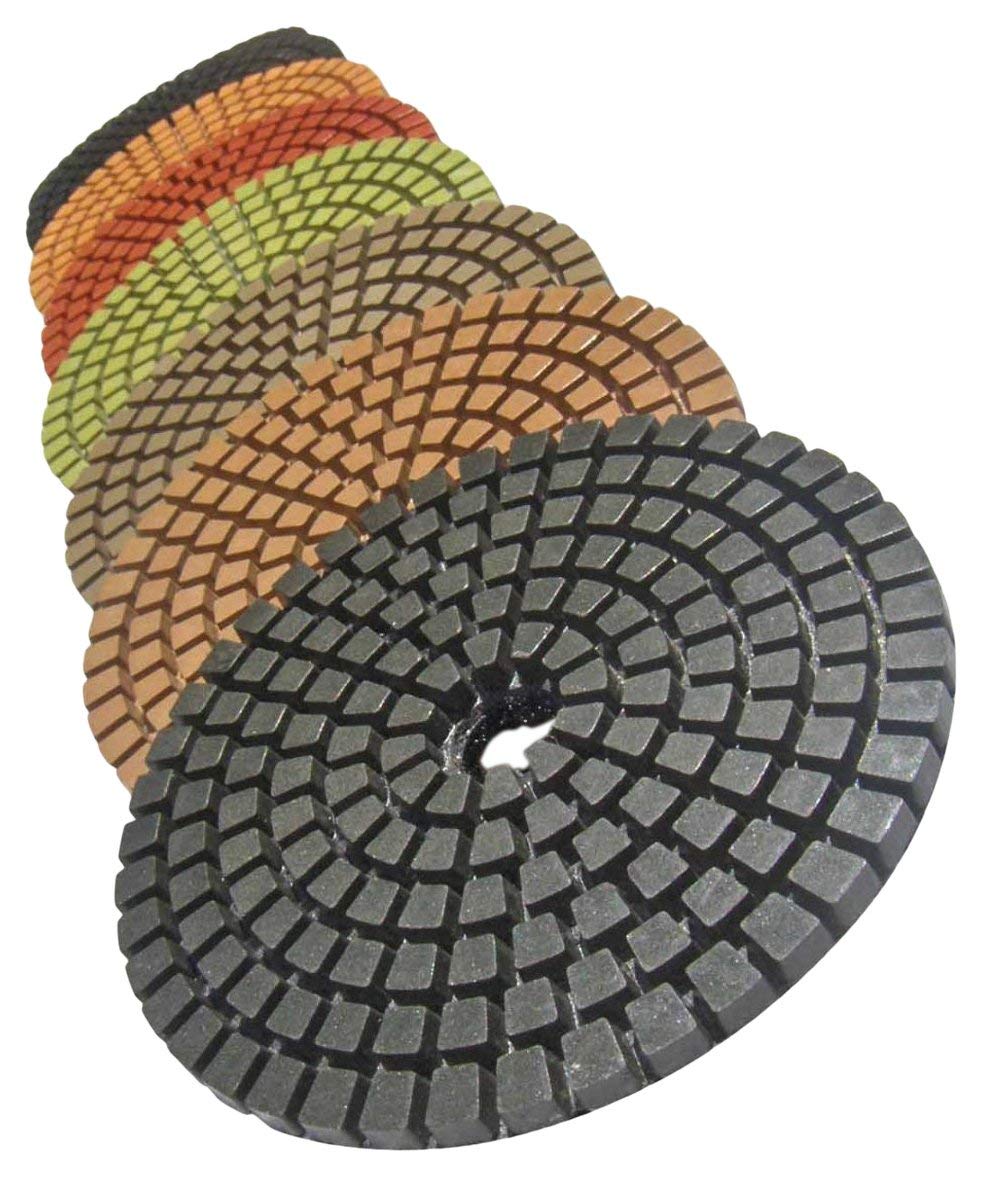 4 - Inch Diamond Polishing Pads for Granite Marble Concrete Stone Grit #6000 (5 Pcs) (B0BZMFY6PC) Amazon Price History, Amazon Price Tracker