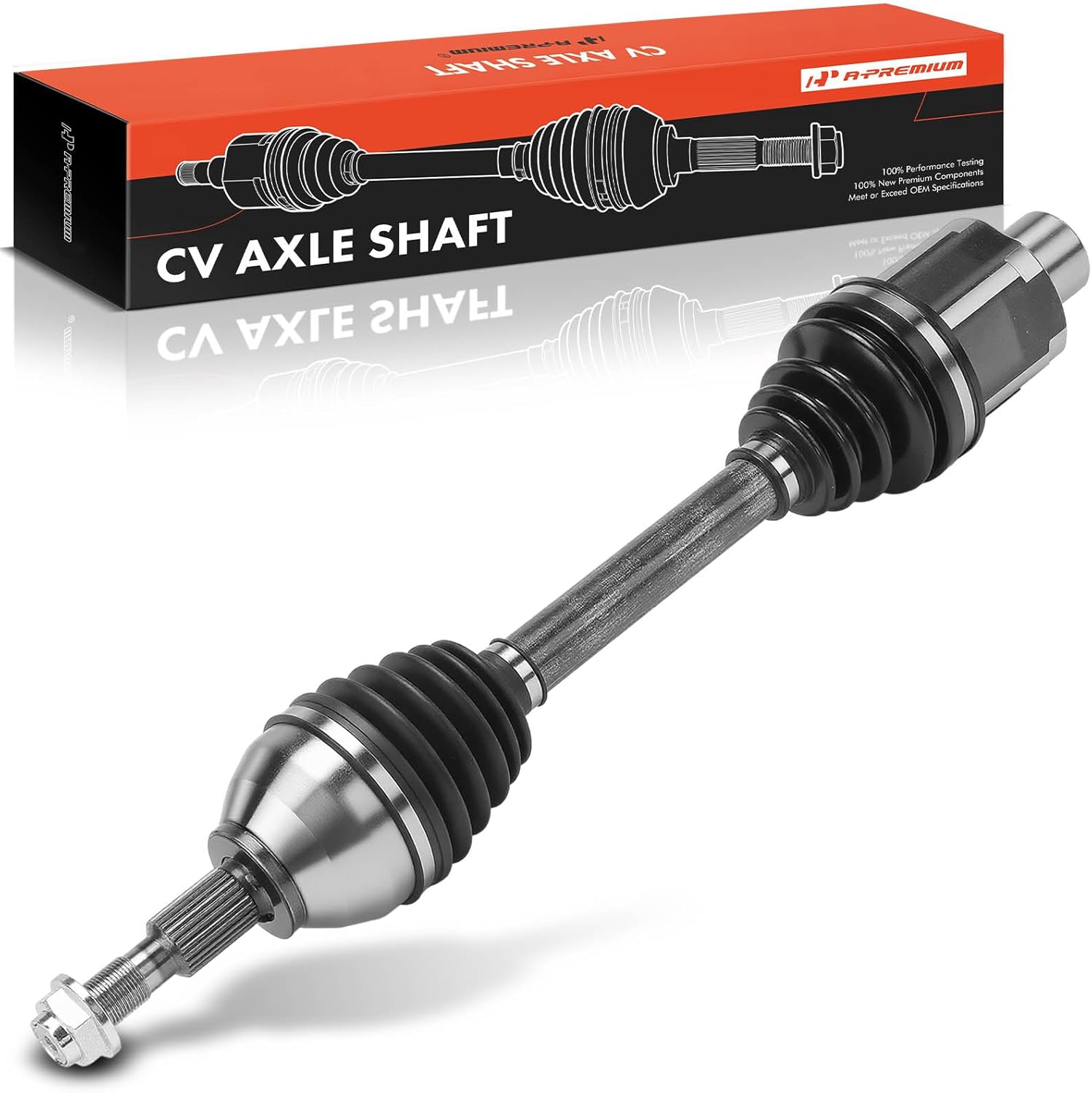 A-Premium CV Axle Shaft Assembly Compatible with Ford Edge 2019-2024 & Lincoln Nautilus 2019-2023, 2.7L, Front Right Passenger Side