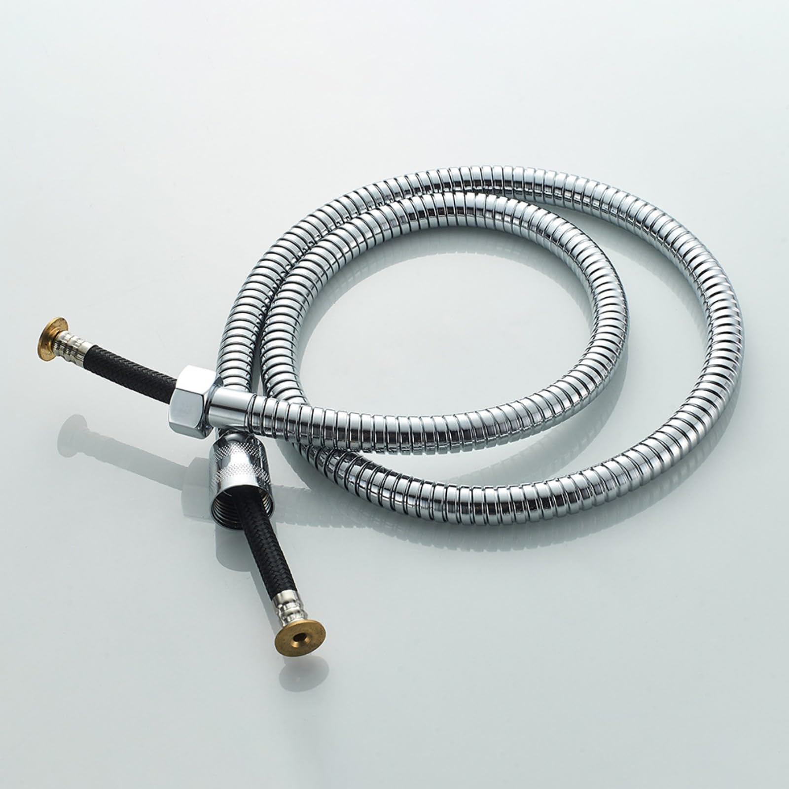 Ibergrif M20282 Bidet Doccetta Cromo Spruzzatore Doccia con Supporto e Flessibile