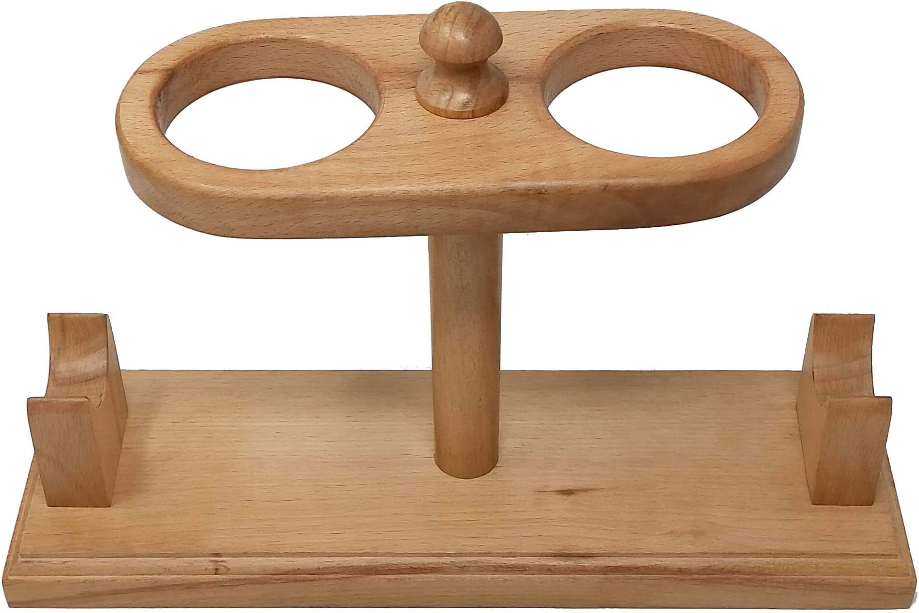 Galaxy IndiacraftViking Drinking Handmade Portable Wooden Horn Stand for Ale, Beer, Mead, Wine (2 Horn Stand)