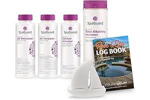 SpaGuard Spa Chemical Starter Kit with Spa Quip Tools