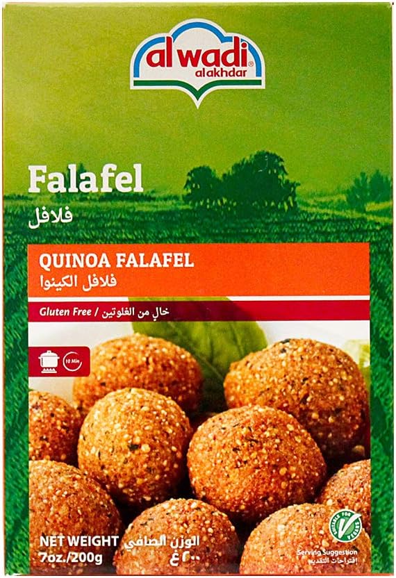 al wadi alakhdar Quinoa Falafel, 7 Ounce