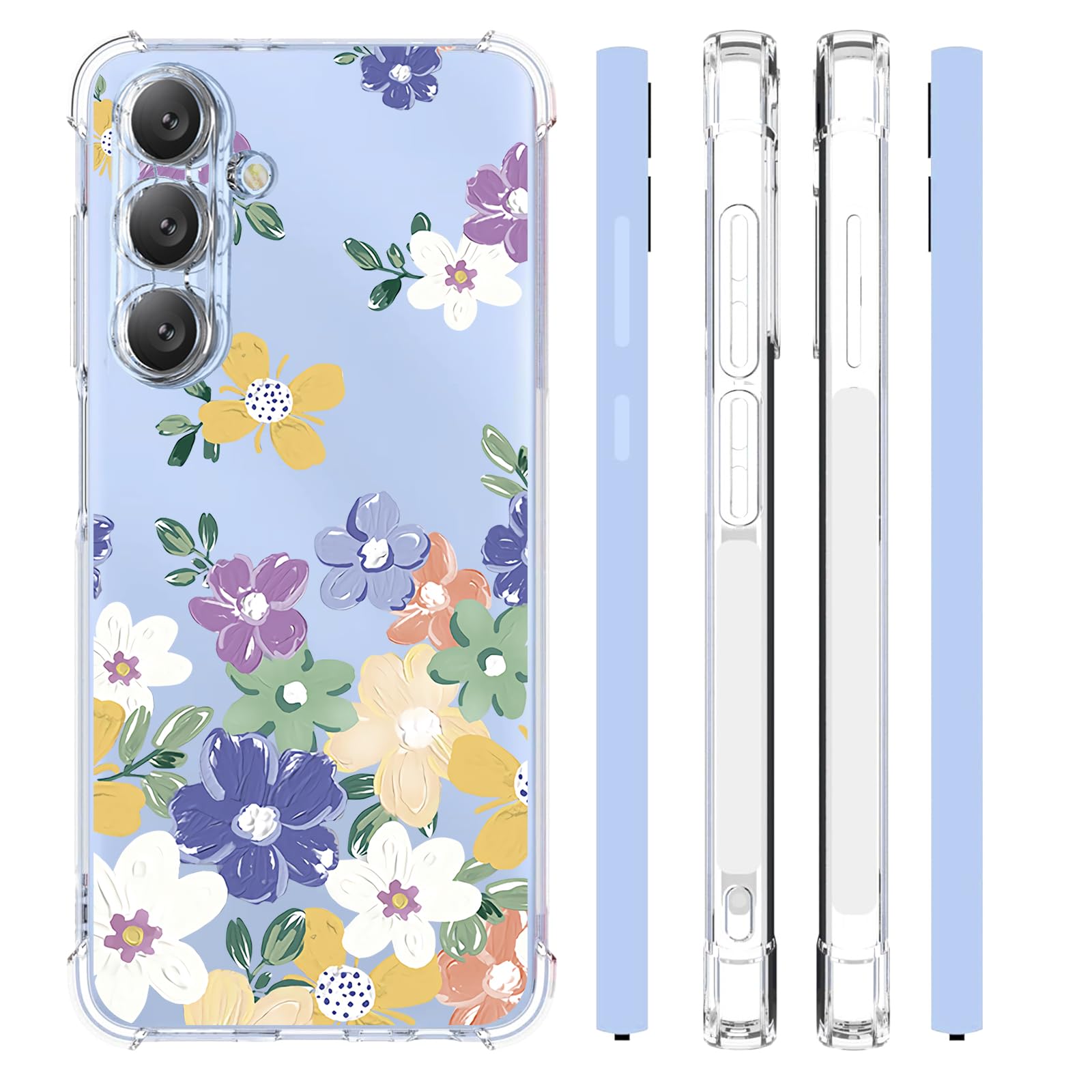 Amazon.co.jp: Samsung Galaxy S25 Plus用 ケース クリア ユニ 耐衝撃