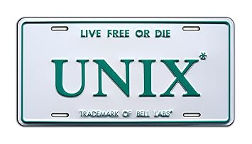 Stettner | Unix | Metal Stamped License Plate