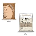 Jiwa 30 Degree Oats Flour | Patented Cold Pressed Flour | Slow Ground | Puffed Soft Rotis | High In Protein and Fiber | Gluten Free | 900 g gallery image