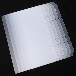 8Pcs Press On Nails Book Insert Pages Clear Nails Storage Book Page Packaging Books Insert Pages for Fake Nail Display Storage Salon Supplies Organizer (A5)