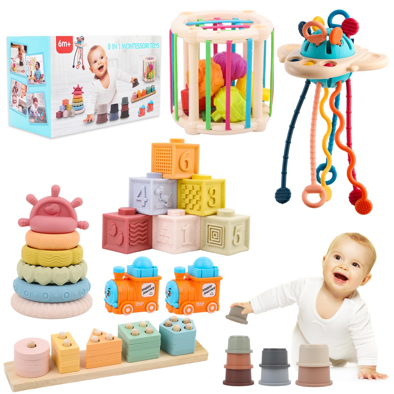 Toys Juguetes Para Bebes De Meses Montessori 6-12 Month Toys