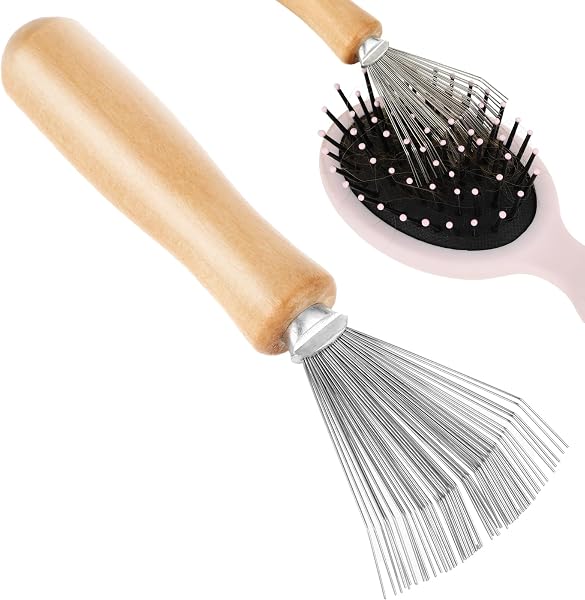 TIESOME rastrillo para limpiar cepillos de pelo