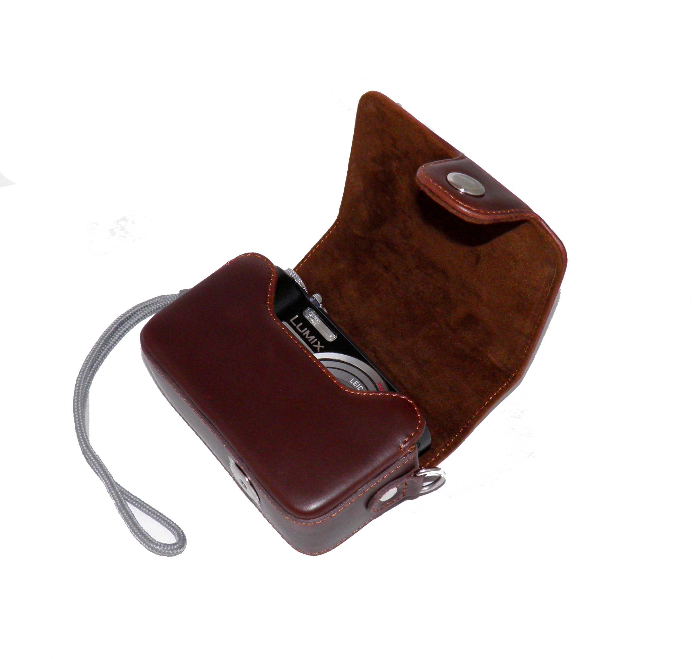 Sacoche Pour Appareil Photo Panasonic Lumix LZ40, LZ30, LZ20 – Noire, Légère, Rembourrée – Avec Bandoulière Ajustable Et Poches Accessoires