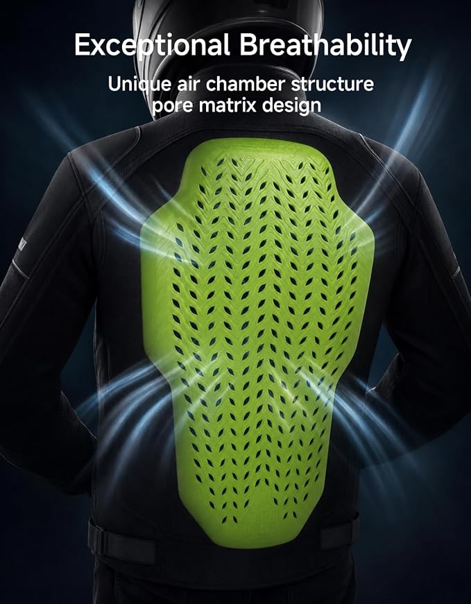Protector de espalda KEMIMOTO CE Nivel 2 para motocicleta miniatura 5