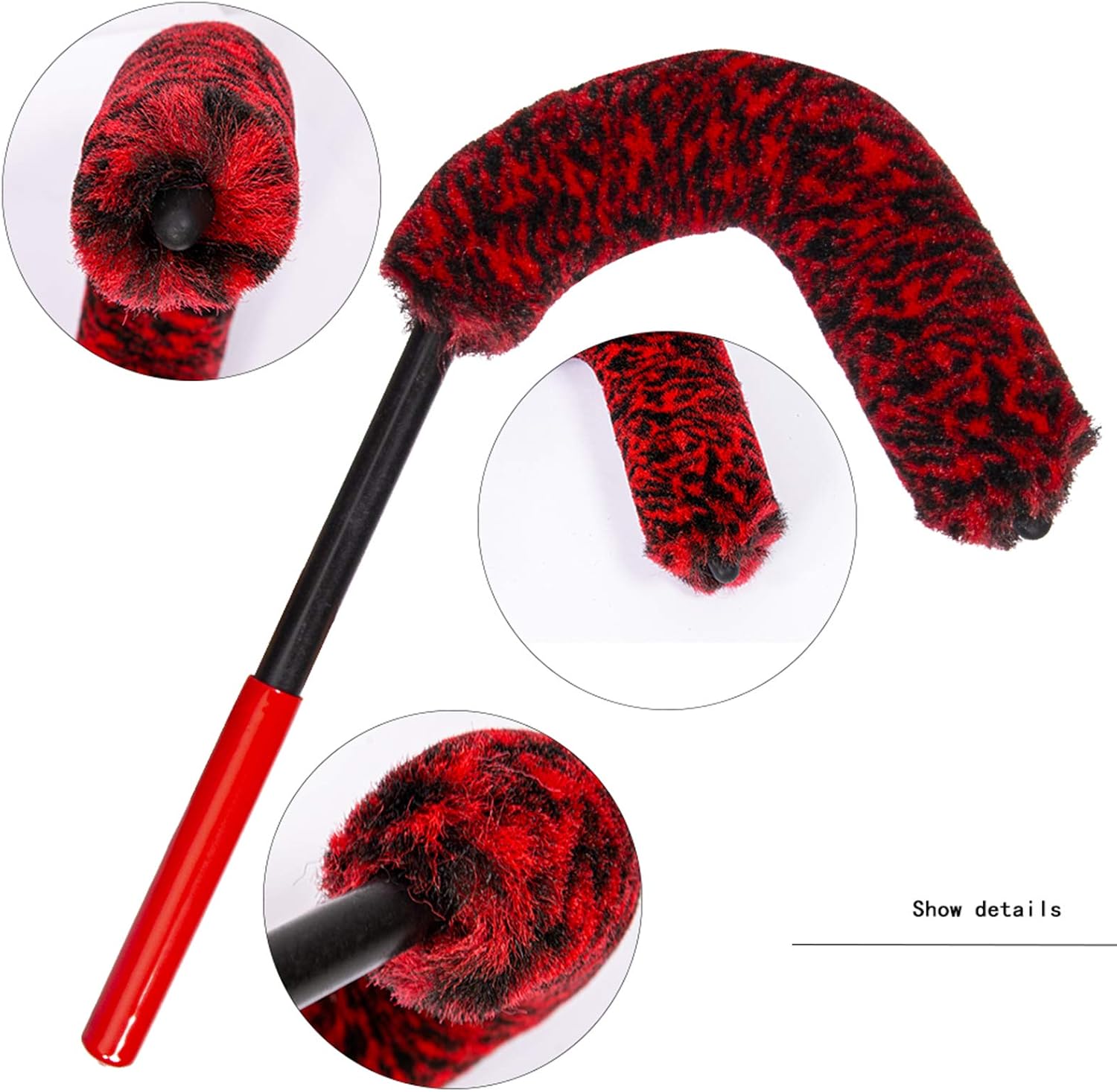 YISHARRY LI Tool Car Rim Cleaning Brush - Include y Rim Brush and One Car Detail Brush,Synthetic Brush, Tire, Dense Fibres Clean s Safely