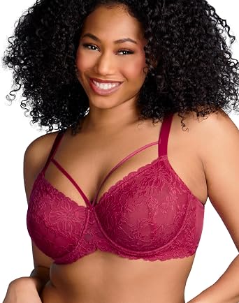 HSIA Minimizer Bras for Women Unlined Underwire Lace Bras for Large Breasts | Full Coverage, Plus Size, Support Lift, Breathable, Everyday Essentials, Soft, Back Smoothing, Wide Straps, Sizes 32-46 C-I