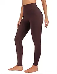 Leggings femininas de treino ultramacias com cintura alta para ioga
