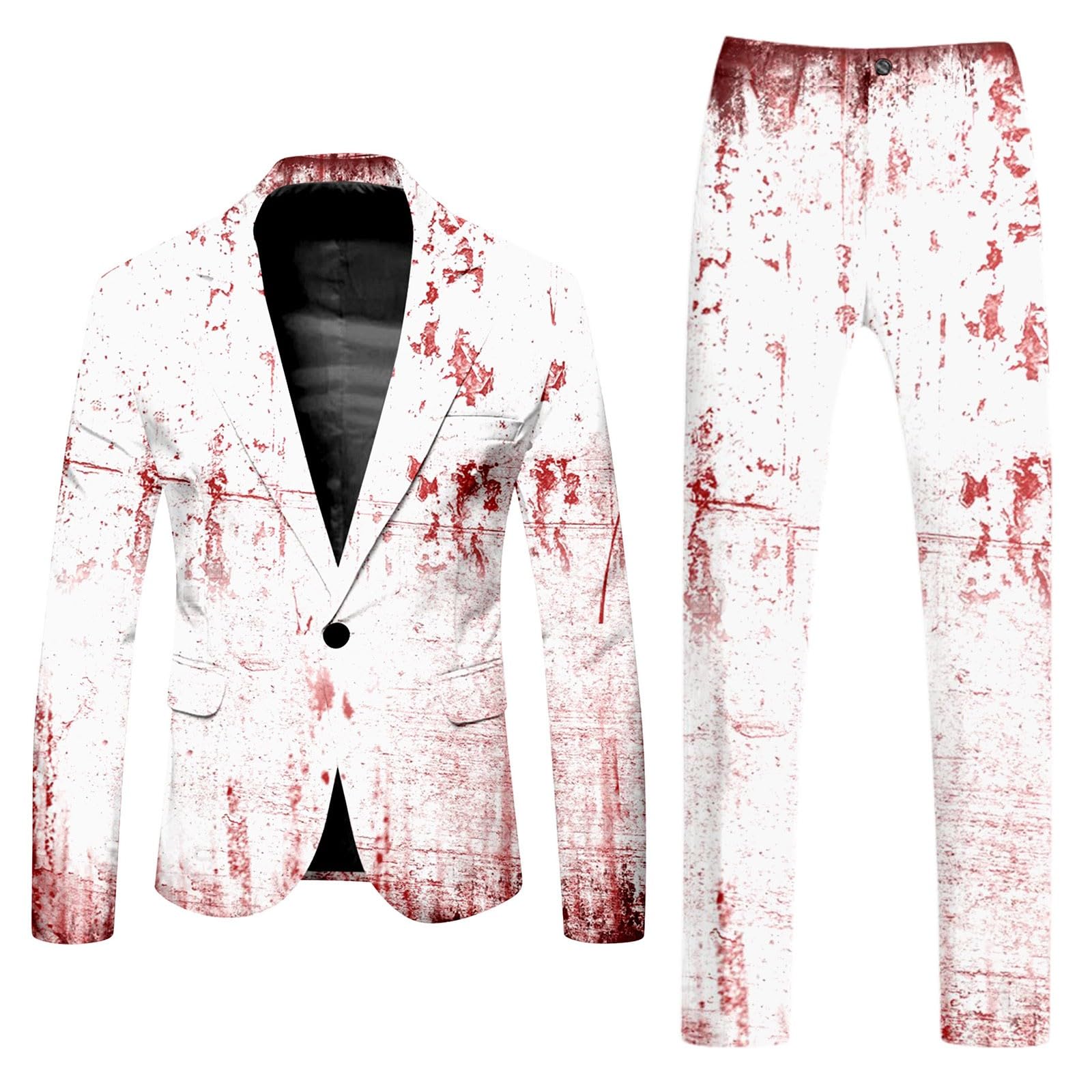 Costume di Halloween da uomo, da cavaliere gotico, carnevale, zombie, A10