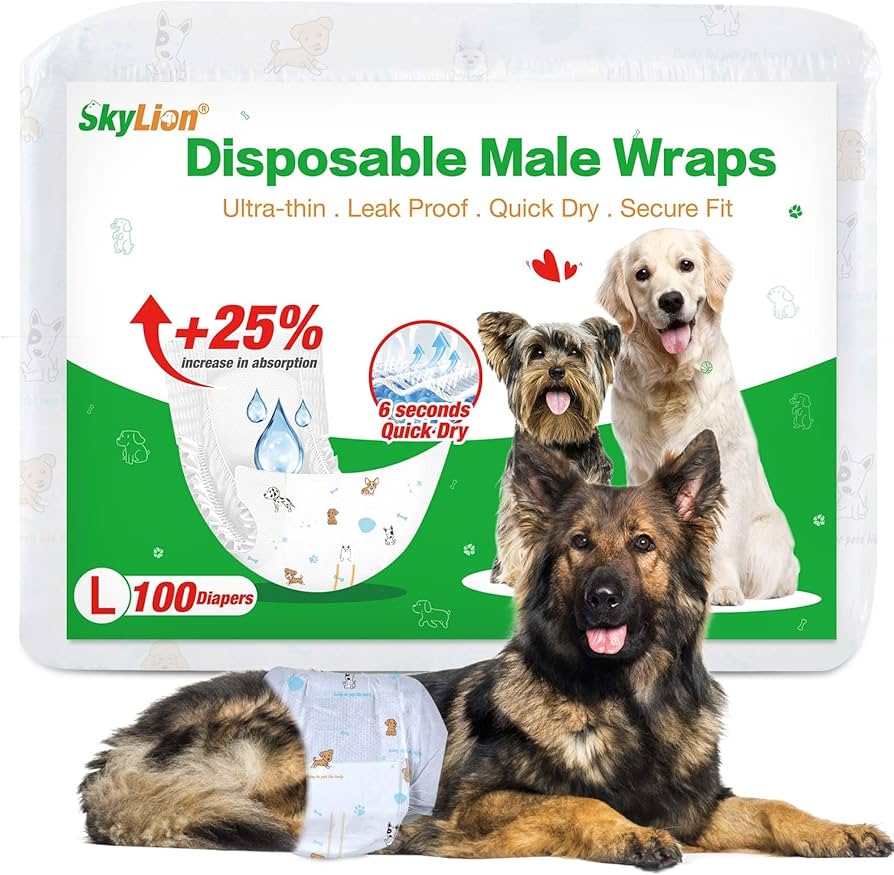 マナーウェア 中型犬用 吸収性パンツ Lサイズ 5パック マナーウェア 中型犬用 吸収性パンツ Lサイズ 5パック